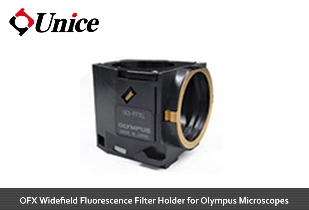 Unice OFX IX3-FFXL Widefield Fluorescence Filter Holder for Olympus Microscopes